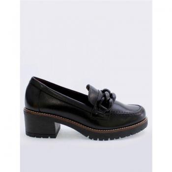 Mocasín Aplique PITILLOS Mujer Negro (Mod: 2720)