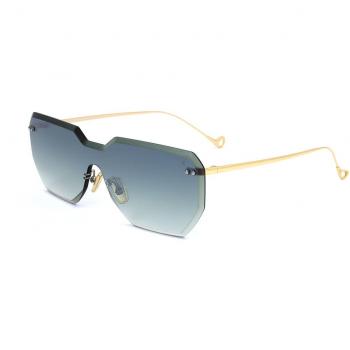 Eyepetizer Brickel C.4-25F Men's Gold Sunglasses 99mm