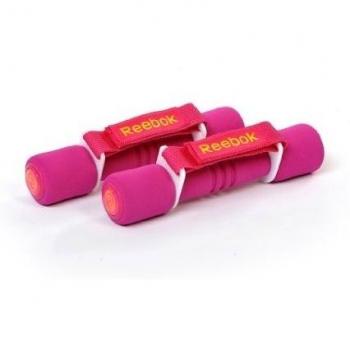 Reebok Softgrip - Pesas de 0.5 kg para fitness, color magenta