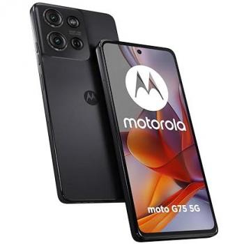 Smartphone Motorola Moto G75 5G - 8GB RAM, 256GB Almacenamiento, Pantalla de 6.78, Dual SIM, Android 14, Color Gris Carbón
