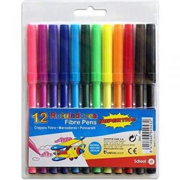 Supertite Pack de 12 rotuladores