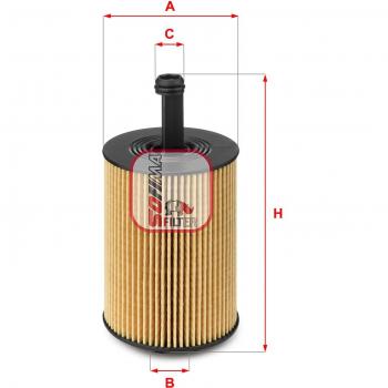 Filtro de aceite SOFIMA S 5023 PE