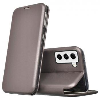 Cool Funda Flip Cover Elegance Plata para Samsung Galaxy S21 FE G990B