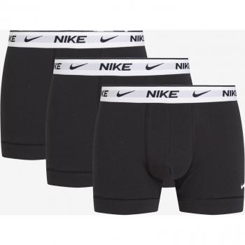 Nike Trunk 3 Pack Unisex Ropa interior - Negro - Talla: 46 - 50