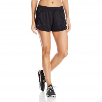 Under Armour Tech Short 2.0 Pantalones Cortos, Mujer, Negro