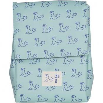 Bolsa isotérmica porta alimentos 3,5 L colección 460 since 1918 MILAN verde