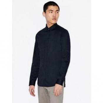 Armani Exchange Casual Shirt Men Navy Size L