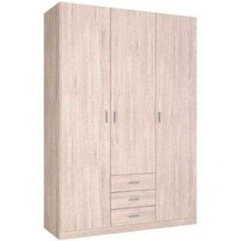 Armario Roma 3 Puertas+3 Cajones Sahara 215,5X148,9X52,6 Cm