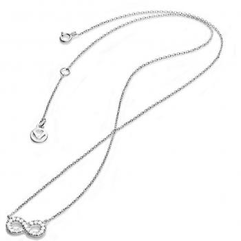 Collar Viceroy de Plata con Circonitas
