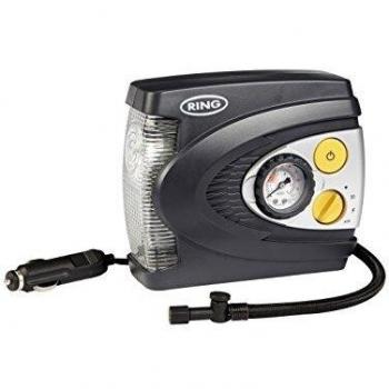 Ring RAC625 Compresor de Aire Analógico Predeterminado de 12 V con Luz LED