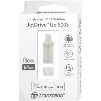 Transcend JetFlash 64GB JetDrive Go 500 64GB USB 3.0