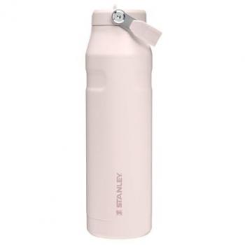 Stanley Iceflow™ Flip Straw Sports Water Bottle 1.06L - Stainless Steel, BPA Free, Leak Resistant, Fits in Cup Holder, Dishwasher Safe