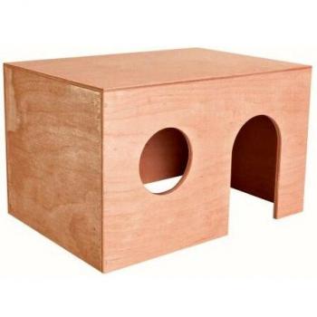 Trixie 60862 Casita Madera para Cobayas, 27 x 17 x 19 cm