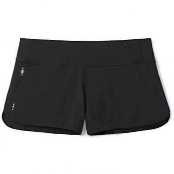 Smartwool Merino Sport Lined Shorts Black MD Medium Black Women's