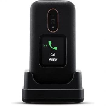 Doro 6880 Teléfono Móvil para Mayores, Pantalla de 2.8, Cámara de 2Mpx, Conectividad 4G, Color Blanco y Negro, Libre