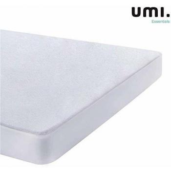 Amazon Brand - Umi Protector Premium Funda colchón Rizo algodón Impermeable Transpirable - Cama 120 x 200 cm