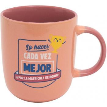 Taza Mr Wonderful Lo Haces Cada Vez Mejor Navidad - 8x5x9 cm