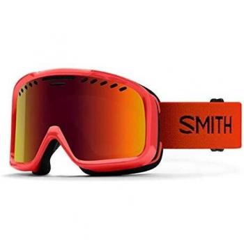 SMITH Project Gafas de esquí, Adultos Unisex, Rojo, Medium FIT