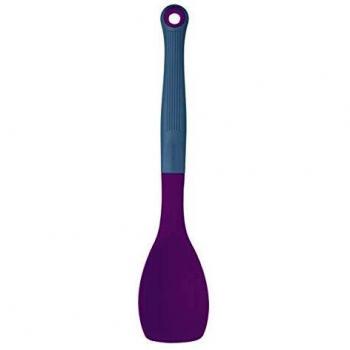 Colourworks CWBRSPATPUR - Cuchara de silicona para espátula, color morado