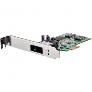 StarTech.com - Tarjeta PCI Express de Red Ethernet con Fibra SC Multimodo