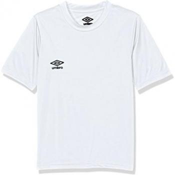 UMBRO Oblivion Jnr Camiseta de fútbol, niño, Blanco, 8 años