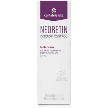 Neoretin Discrom Control Gel Cream SPF 50, 40 ml - Gel crema despigmentante con protección solar de amplio espectro, formulación ligera, ideal para pieles con manchas y tono desigual, contiene ingredientes activos que ayudan a