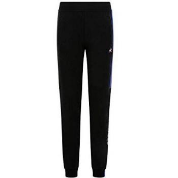 Le Coq Sportif Tri Pant Slim N°2 Pantalón, Unisex niños, Black, 10 años