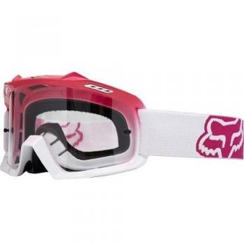 Fox Youth AIRSPC MX Gafas de color rosa de White Fade