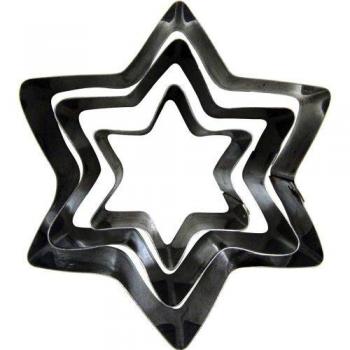 patisse Conjunto de 3 Estrellas 2012 sufrirán Molde de la Galleta