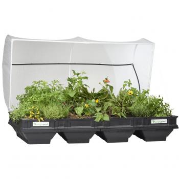 Vegepod - Raised Beds for Vegetable Garden - Self Watering Planter with Protective Cover, Easily Elevated to Waist Height, 2 Years Warranty - Large