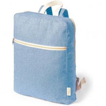 Mochila de línea Nature en suave material 100% algodón orgánico 32x7x40 cm