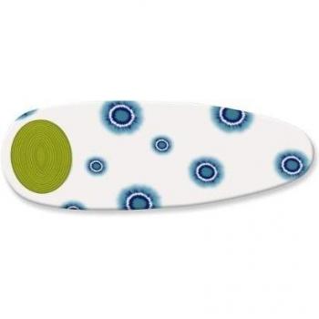 Rayen | Funda Tabla de Planchar Universal | Funda de Planchar Ajuste EasyClip | 3 capas: Espuma, Muletón, tejido 100% Algodón | Especial Slicona | Medida: 150 x 55 cm | Estampado