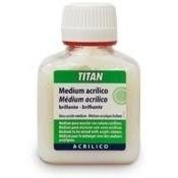 Titan - Medium acrílico Brillante 100 ml