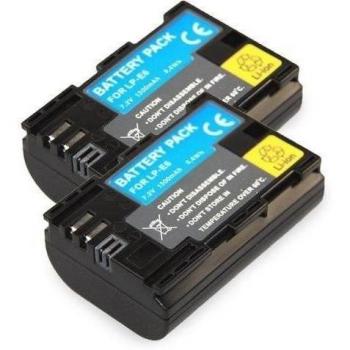 Patona 4055655036993 - 2 x bateria comp. premium lp-e8 1140mah con infochip para canon eos 550d 600d 650d 700d