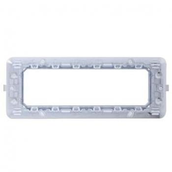 Soporte de 6 Módulos Serie Solar Compatible con BTicino Matix MT0206