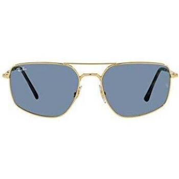 Ray-Ban RB3666 Aviator Sunglasses Unisex with Prescription Option - Arista/Blue