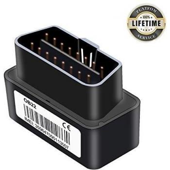 OBD Localizador GPS, Tracker GPS OB22 Plug&Play, Seguimiento en Tiempo Real, Geo-cercas, Sistema de Alerta para Automóviles, Camiones, Taxis OBD22