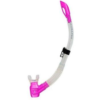 SCUBAPRO - Spectra Snorkel, Color Transparente,Rosa