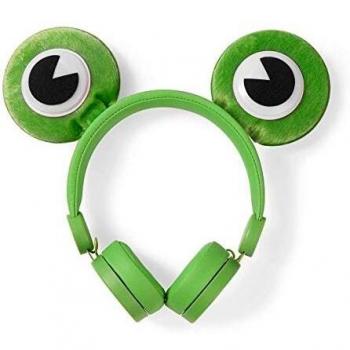 NEDIS En la Oreja los Auriculares con Cable En la Oreja los Auriculares con Cable | 3.5 mm | Longitud del Cable: 1.20 m | Verde Verde 1.20 m