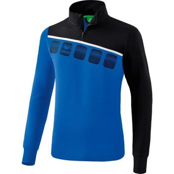 Erima 5-C Kids Training Top - Unisex Sweatshirt in Blue