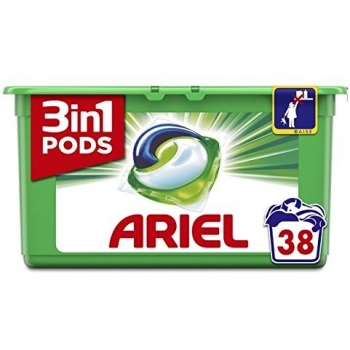 Ariel - 3 in 1 - Detergente en capsulas para lavadora - 38 x 29.9 g