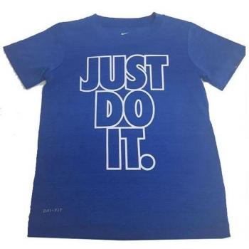 Camiseta de Manga Corta Infantil Nike Verbaige Azul