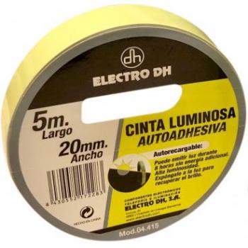 Cinta Luminiscente Autoadhesiva 20mmX5m DH