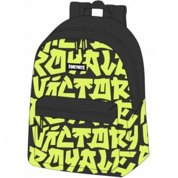 Mochila Escolar Fortnite Grafiti con Bolsillo Frontal - 43cm