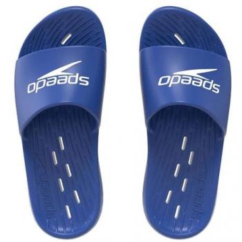Chanclas Speedo Men's Slides Azul, Quick Dry, Talla 47 (12 UK)