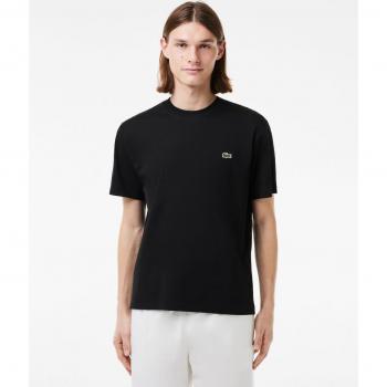Lacoste Men's Classic Fit Short Sleeve Cotton T-Shirt with Logo Detail - Black - Size XXXL