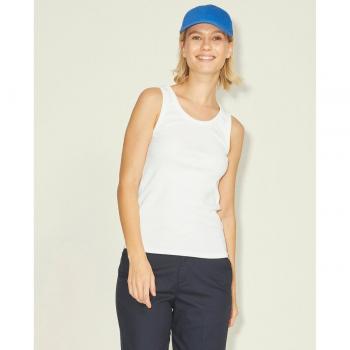 Jack & Jones - Camiseta de mujer sin mangas con estampado floral en tejido de jersey.
