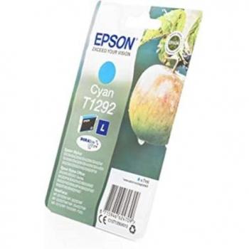 Epson T1292 Cartucho de Tinta Original Cian (C13T12924012) para impresoras Stylus Office BX305F, BX305FW, BX320FW y otras series compatibles