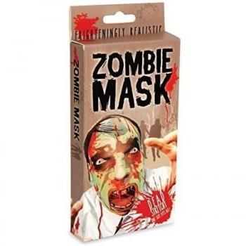 Zombie - Máscara para disfraz de adulto zombi