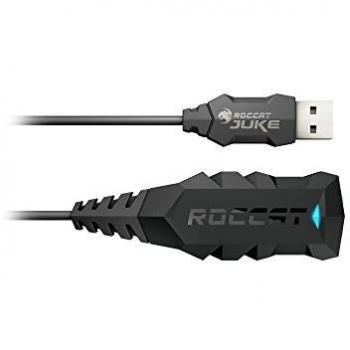 Roccat Juke Virtual Surround Sound 7.1 with USB Stereo Soundcard and Headset Adapter